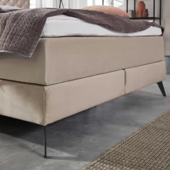 Tweepersoonsboxspring Janice 180x200cm - Beige -Collectie Slaapkamermeubels Ontwerp zonder titel 2023 05 15T151613.846 1 c66b