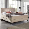 Tweepersoonsboxspring Janice 180x200cm - Beige