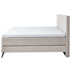 Tweepersoonsboxspring Janice 200x200cm - Beige -Collectie Slaapkamermeubels Ontwerp zonder titel 2023 05 15T153113.783 6d8a