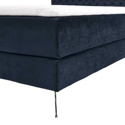 Tweepersoonsboxspring Janice 160x200cm - Donkerblauw -Collectie Slaapkamermeubels Ontwerp zonder titel 2023 05 15T154709.669 8e9d
