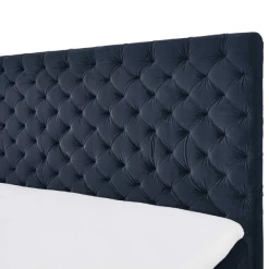 Tweepersoonsboxspring Janice 160x200cm - Donkerblauw -Collectie Slaapkamermeubels Ontwerp zonder titel 2023 05 15T154740.367 aec8