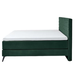Tweepersoonsboxspring Janice 200x200cm - Donkergroen -Collectie Slaapkamermeubels Ontwerp zonder titel 2023 05 15T162103.529 0caa