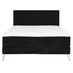 Tweepersoonsboxspring Janice 160x200cm - Zwart -Collectie Slaapkamermeubels Ontwerp zonder titel 2023 05 15T163103.440 38d4