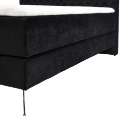 Tweepersoonsboxspring Janice 160x200cm - Zwart -Collectie Slaapkamermeubels Ontwerp zonder titel 2023 05 15T163256.347 6166