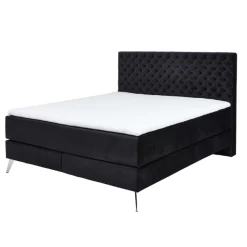 Tweepersoonsboxspring Janice 200x200cm - Zwart -Collectie Slaapkamermeubels Ontwerp zonder titel 2023 05 15T163851.352 fc6b