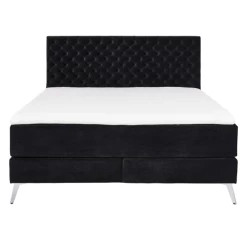 Tweepersoonsboxspring Janice 200x200cm - Zwart -Collectie Slaapkamermeubels Ontwerp zonder titel 2023 05 15T163918.965 efe8