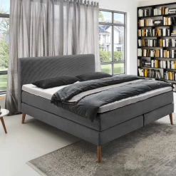 Boxspring Sirocco 160x200cm Ribfluweel - Donkergrijs 11 Boxspring Sirocco 160x200cm Ribfluweel - Donkergrijs -Collectie Slaapkamermeubels Ontwerp zonder titel 2023 05 15T165219.778 bc1f
