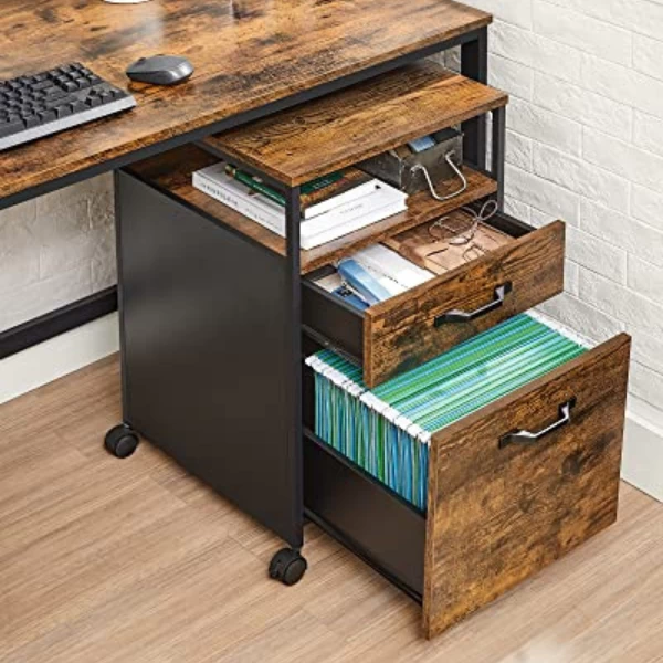 Rolkast Met Wieltjes, 2 Laden, 50kg 8 Rolkast Met Wieltjes, 2 Laden, 50kg - Afbeelding 6