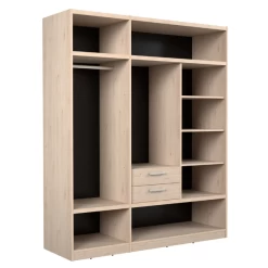 Kledingrek Met Drie Legplanken Voor Dressing Playa - Eik -Collectie Slaapkamermeubels Ontwerp zonder titel 2023 06 08T163956.396 4b38