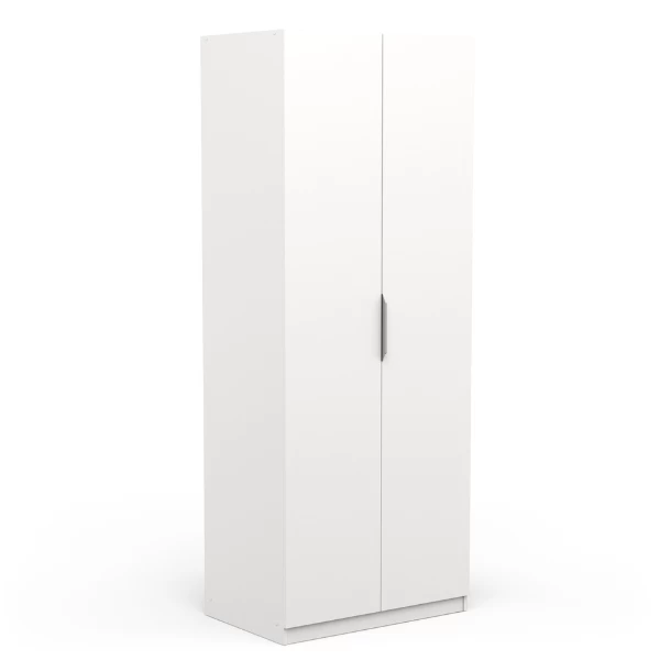 Garderobekast Spectre 80cm - Mat Wit 9 Garderobekast Spectre 80cm - Mat Wit - Afbeelding 7