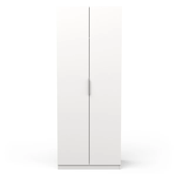 Garderobekast Spectre 80cm - Mat Wit 8 Garderobekast Spectre 80cm - Mat Wit - Afbeelding 6