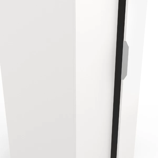 Garderobekast Spectre 80cm - Mat Wit 4 Garderobekast Spectre 80cm - Mat Wit - Afbeelding 2