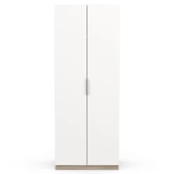 Garderobekast Spectre 80cm - Mat Wit/eik 12 Garderobekast Spectre 80cm - Mat Wit/eik -Collectie Slaapkamermeubels Ontwerp zonder titel 2023 06 09T083347.952 4d56