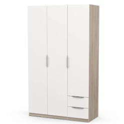 Kledingkast Spectre 120cm - Mat Wit/eik 11 Kledingkast Spectre 120cm - Mat Wit/eik -Collectie Slaapkamermeubels Ontwerp zonder titel 2023 06 09T101403.936 fc66