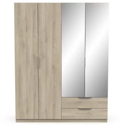 Kledingkast Spectre 157cm Met Spiegel - Eik 12 Kledingkast Spectre 157cm Met Spiegel - Eik -Collectie Slaapkamermeubels Ontwerp zonder titel 2023 06 09T103519.416 0dd2