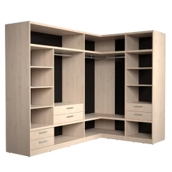 Hoekelement Voor Dressing Playa 118cm - Eik/zwart/wit -Collectie Slaapkamermeubels Ontwerp zonder titel 2023 06 14T141410.505 db26