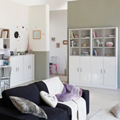 2 Deuren Joséphine 75x91cm - Hoogglans Wit -Collectie Slaapkamermeubels Ontwerp zonder titel 2023 06 20T162536.858 886c