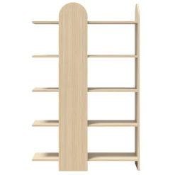 Boekenkast Venya 5 Legplanken-lichte Eik -Collectie Slaapkamermeubels Ontwerp zonder titel 2023 06 29T144116.654 a9da