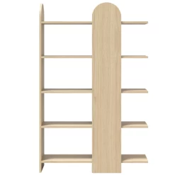 Boekenkast Venya 5 Legplanken-lichte Eik -Collectie Slaapkamermeubels Ontwerp zonder titel 2023 06 29T144205.020 53ea