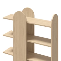 Boekenkast Venya 5 Legplanken-lichte Eik -Collectie Slaapkamermeubels Ontwerp zonder titel 2023 06 29T144311.609 8590