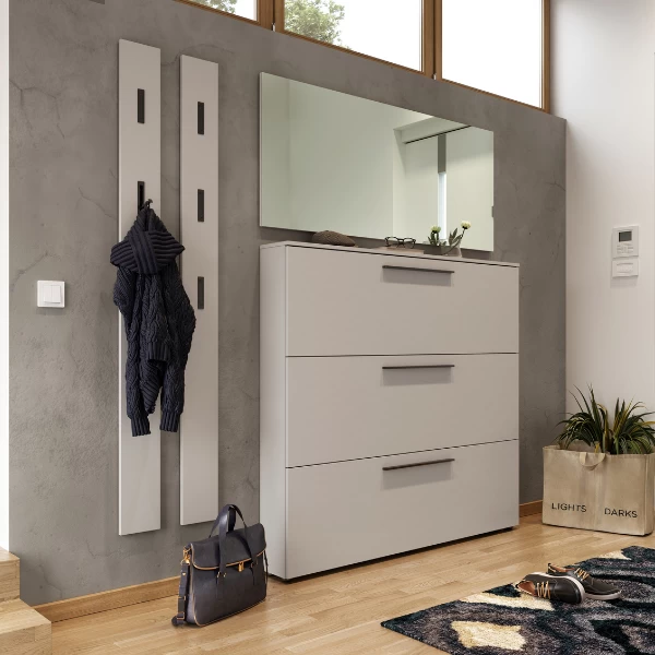 Wandkapstok Jonas Met Drie Haken - Kasjmier Beige 4 Wandkapstok Jonas Met Drie Haken - Kasjmier Beige - Afbeelding 2