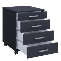 Ladeblok Annevar 4 Lades En Pennenbak-antraciet -Collectie Slaapkamermeubels Ontwerp zonder titel 2023 08 31T092228.714 86bc