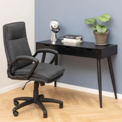 Directiestoel Justin Hoogte Verstelbaar - Donkergrijs -Collectie Slaapkamermeubels Ontwerp zonder titel 2023 09 05T153435.091 1f08