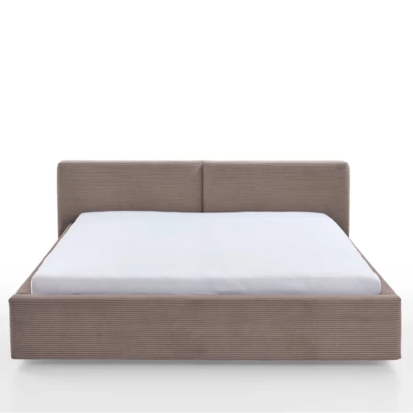 Tweepersoonsbed Kubrik 180x200cm Ribfluweel - Taupe 9 Tweepersoonsbed Kubrik 180x200cm Ribfluweel - Taupe - Afbeelding 7