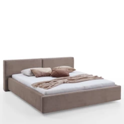 Tweepersoonsbed Kubrik 180x200cm Met Opbergruimte En Matras - Taupe Ribfluweel -Collectie Slaapkamermeubels Ontwerp zonder titel 2023 09 19T131541.130 effe