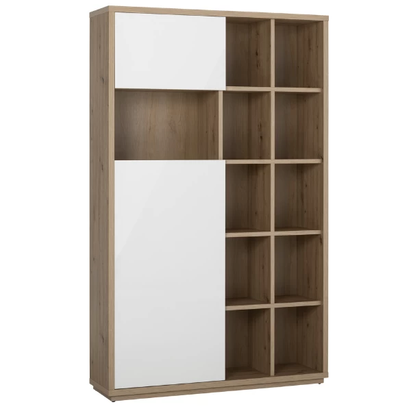 Boekenkast Sorbonne | 122,8 X 35,3 X 198,6 Cm | Bruin 8 Boekenkast Sorbonne | 122,8 X 35,3 X 198,6 Cm | Bruin - Afbeelding 6