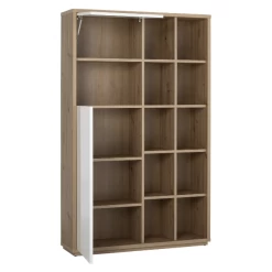 Boekenkast Sorbonne | 122,8 X 35,3 X 198,6 Cm | Bruin 11 Boekenkast Sorbonne | 122,8 X 35,3 X 198,6 Cm | Bruin -Collectie Slaapkamermeubels Ontwerp zonder titel 2023 09 20T164543.398 7dbe