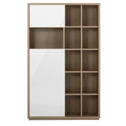 Boekenkast Sorbonne | 122,8 X 35,3 X 198,6 Cm | Bruin 10 Boekenkast Sorbonne | 122,8 X 35,3 X 198,6 Cm | Bruin -Collectie Slaapkamermeubels Ontwerp zonder titel 2023 09 20T164726.697 08ab