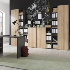 Boekenkast Cory 80cm Met Draaideur - Eikdecor/betonlook 9 Boekenkast Cory 80cm Met Draaideur - Eikdecor/betonlook -Collectie Slaapkamermeubels Ontwerp zonder titel 2023 09 21T161057.143 a4a8