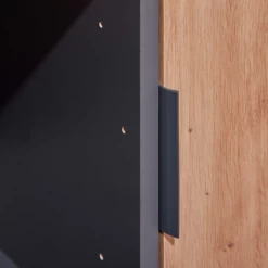 Boekenkast Pepeto | 77 X 30 X 185 Cm | Open En Gesloten Opbergruimte | Kleur: Antraciet 16 Boekenkast Pepeto | 77 X 30 X 185 Cm | Open En Gesloten Opbergruimte | Kleur: Antraciet -Collectie Slaapkamermeubels Ontwerp zonder titel 2023 09 26T082546.415 05d2