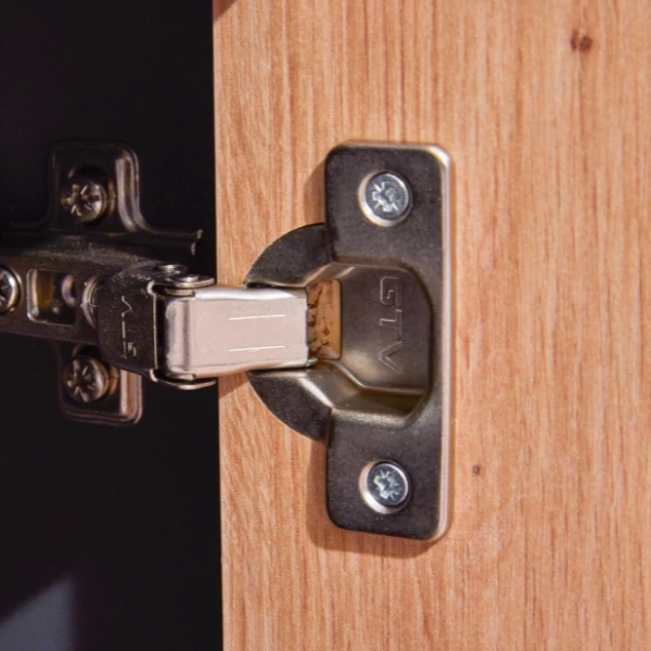 Boekenkast Pepeto | 77 X 30 X 185 Cm | Open En Gesloten Opbergruimte | Kleur: Antraciet 6 Boekenkast Pepeto | 77 X 30 X 185 Cm | Open En Gesloten Opbergruimte | Kleur: Antraciet - Afbeelding 4