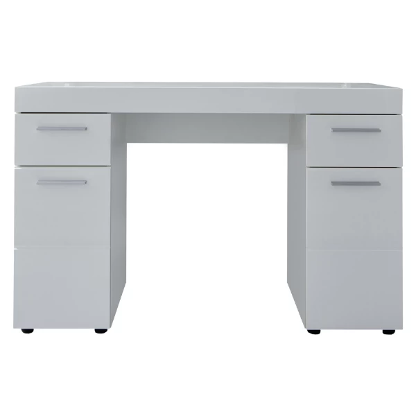 Modern Bureau Amanda | 120 X 41 X 76 Cm | High Glossy White 10 Modern Bureau Amanda | 120 X 41 X 76 Cm | High Glossy White - Afbeelding 8