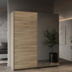 Garderobekast Spectre 178cm Met Schuifdeuren En Spiegel - Eikdecor 16 Garderobekast Spectre 178cm Met Schuifdeuren En Spiegel - Eikdecor -Collectie Slaapkamermeubels Ontwerp zonder titel 2023 10 02T133426.022 cbe6