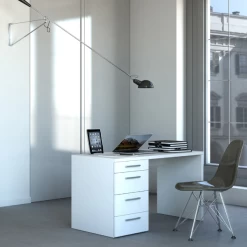 Bureau Morten Met Vier Opberglades - Wit -Collectie Slaapkamermeubels Ontwerp zonder titel 2023 10 04T160303.506 5523