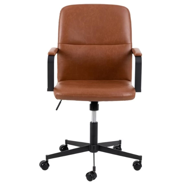 Bureaustoel Flora - Draaibaar, Kantelbaar En Soft Brake - Cognac 13 Bureaustoel Flora - Draaibaar, Kantelbaar En Soft Brake - Cognac - Afbeelding 11