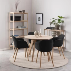 Oxford Boekenkast In Wit Eikenfineer, 4 Planken, 86x30x160cm". 14 Oxford Boekenkast In Wit Eikenfineer, 4 Planken, 86x30x160cm". -Collectie Slaapkamermeubels Ontwerp zonder titel 2023 11 15T151453.401 38f3