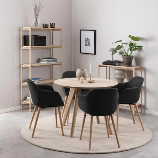 Oxford Boekenkast In Wit Eikenfineer, 4 Planken, 86x30x160cm". 8 Oxford Boekenkast In Wit Eikenfineer, 4 Planken, 86x30x160cm". - Afbeelding 6