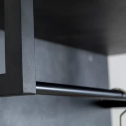 Wandkapstok Sento Met Roede En Hoedenplank - Antraciet -Collectie Slaapkamermeubels Ontwerp zonder titel 2023 11 22T164026.665 f2f1