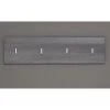 Garderobepaneel Line | 80 X 2 X 21 Cm | Smoky Silver-design