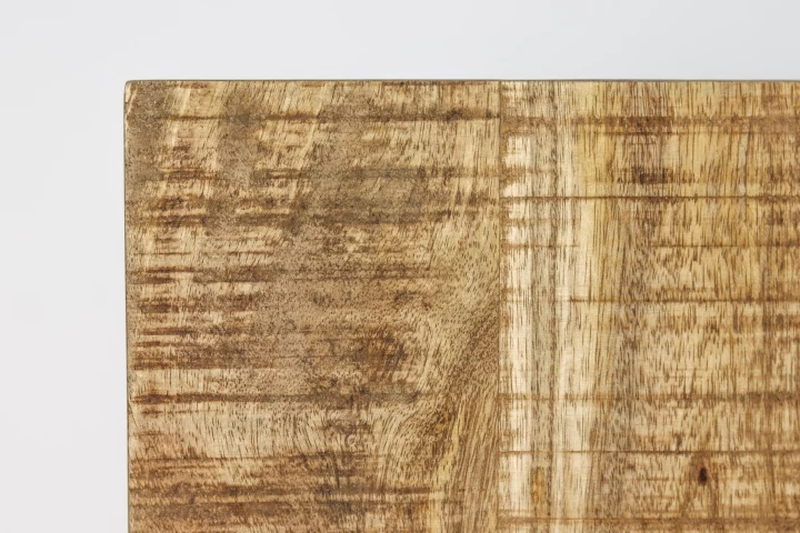 Bijzettafel Rick 65cm – Robuust Mangohout/ijzer 4 Bijzettafel Rick 65cm – Robuust Mangohout/ijzer - Afbeelding 2