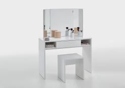 FMD Kaptafel Schminki - Wit -Collectie Slaapkamermeubels Schminki 1 2 c16f