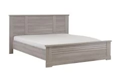 Tweepersoonsbed Wanda 180x200 - Loodwit Eikenhout
