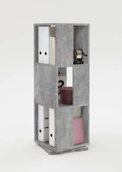 FMD Archiefkast Tower - Beton -Collectie Slaapkamermeubels Tower Beton LA a8dd