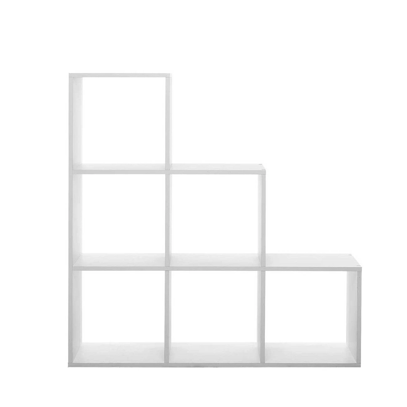 Opbergrek Udine 6 Vakken - Wit 5 Opbergrek Udine 6 Vakken - Wit - Afbeelding 3