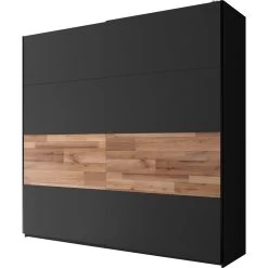 Kledingkast Aquino 215cm 2 Deuren - Grafiet/eik 15 Kledingkast Aquino 215cm 2 Deuren - Grafiet/eik -Collectie Slaapkamermeubels e29d43e48a0def20949ac11f5e95ac9f d268